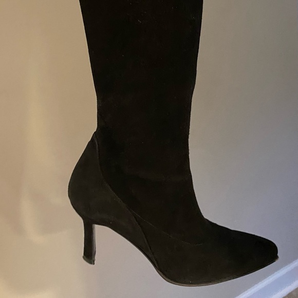 STUART WEITZMAN knee high suede boots - Picture 2 of 4